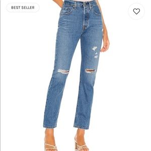 Levi’s 501 Premium Straight Jean in Athens Crown Size 30 NWOT